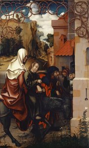Návrat z Egypta, 1512 (tempera na plátně položeném na dřevě)